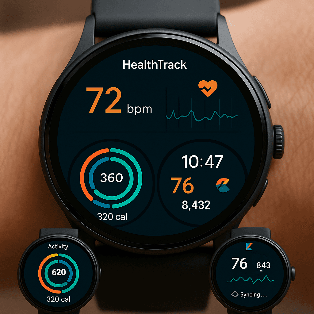 HealthTrack Wear OS App